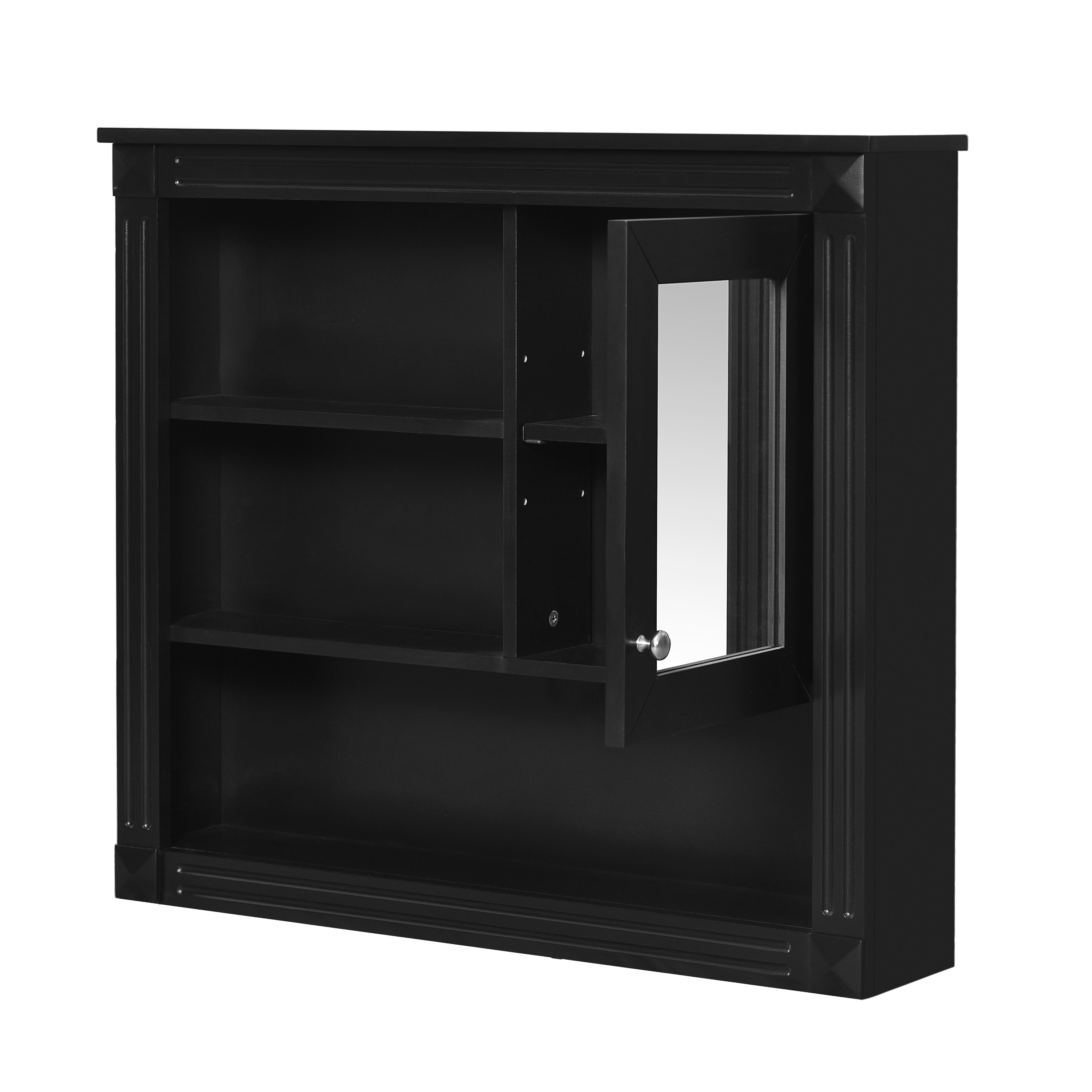 32'' Bathroom Wall Cabinet with Mirror, Wall Mounted Medicine Cabinet